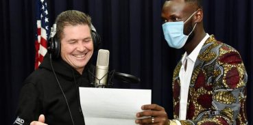 U.S. Ambassador to Kenya Kyle McCarter features in a new music video for peace with Kenyan rapper King Kaka for the #16BarsforPeace hip hop campaign.