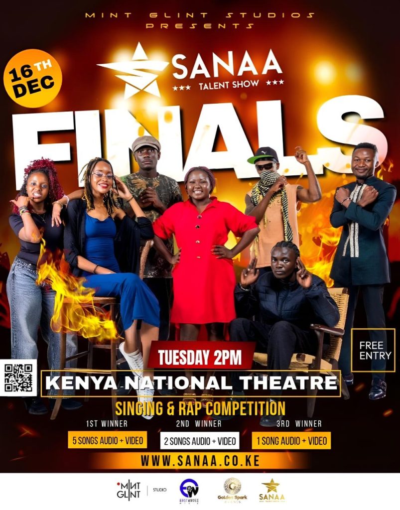 Sanaa finals poster brought to you by MintGlint Media The Best Audiovisual Company In Kenya